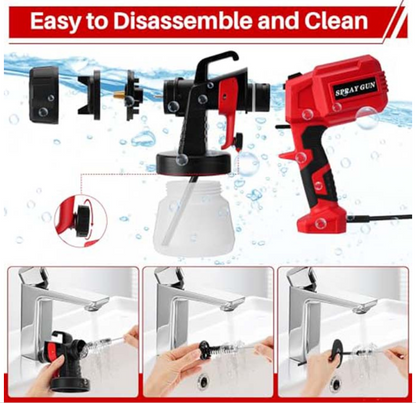 Фарбувальний пістолет потужністю 400 Вт