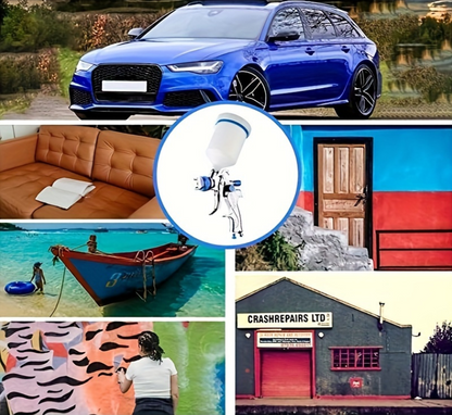 Професійний фарбопыстолет з соплом 1,4/1,7/2,0/2,5 мм